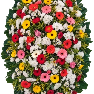 Coroa de Flores Luxo 06 DF luxo para entrega em Brasília - Floricultura online