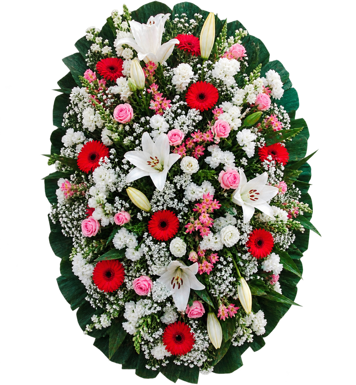 Coroa de Flores Luxo 03 DF  para entrega em Brasília - Floricultura online