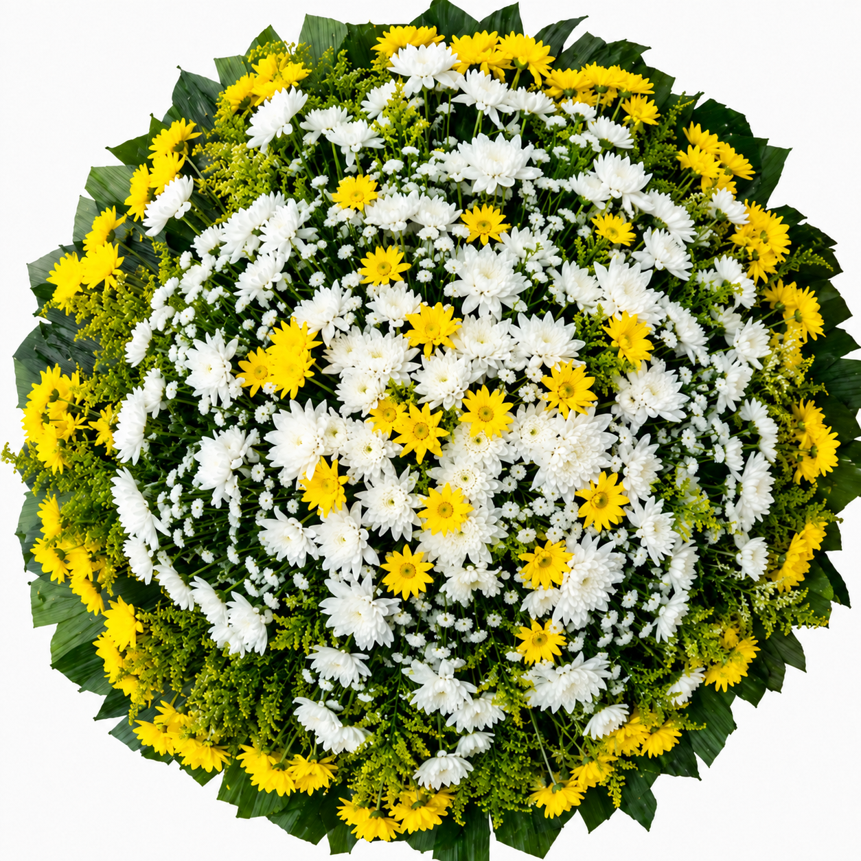 Coroa de Flores Requinte 01 DF para entrega em Brasília - Floricultura online