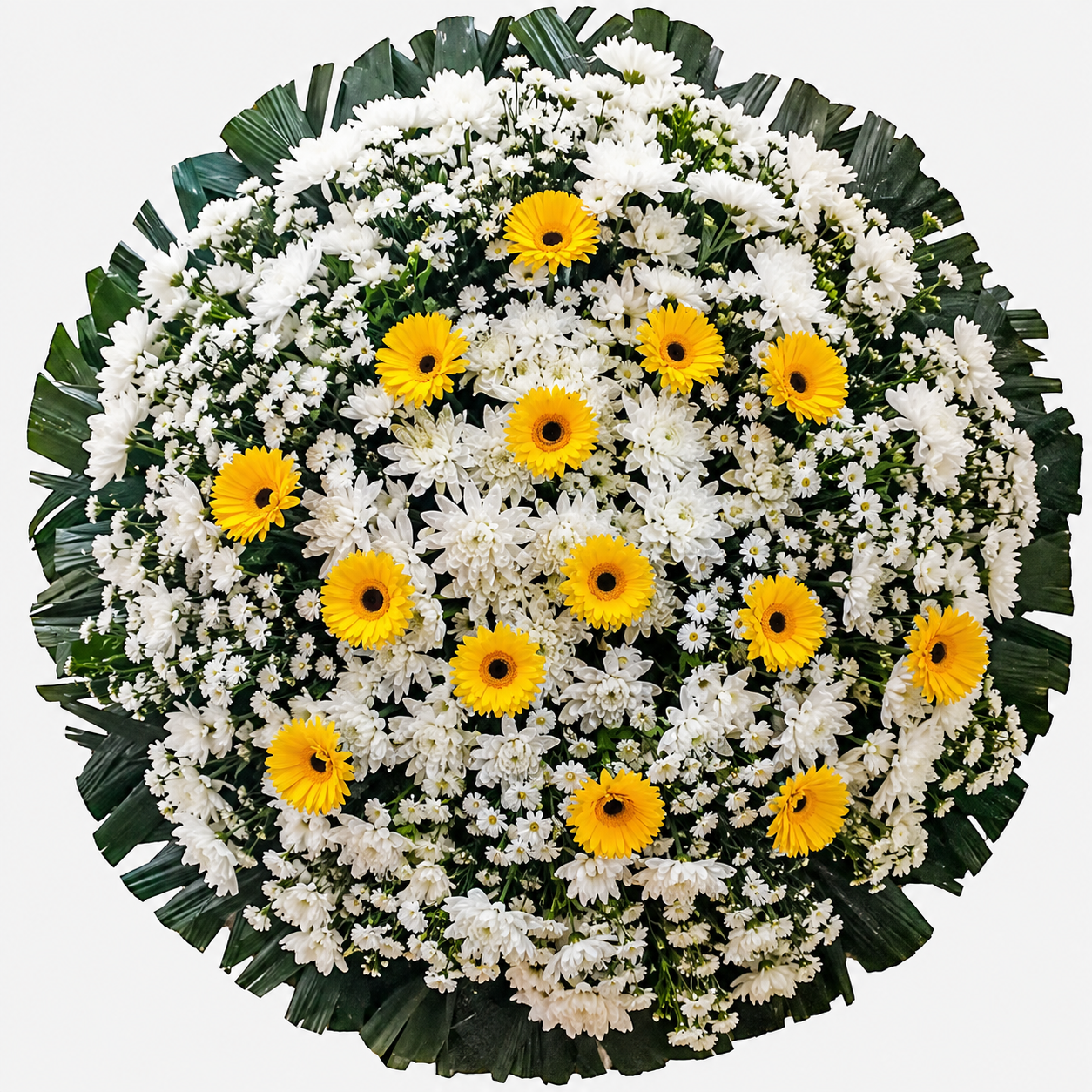 Coroa de Flores Requinte 03 DF para entrega em Brasília - Floricultura online