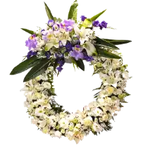 Coroa de Flores Guirlanda 03 BH guirlanda para entrega em Sabará - Floricultura online