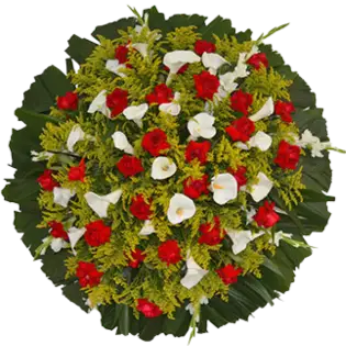 Coroa de Flores Luxo 02 RJ luxo para entrega em Rio de Janeiro - Floricultura online
