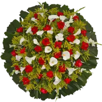 Coroa de Flores Luxo 02 SP luxo para entrega em São Bernardo do Campo - Floricultura online