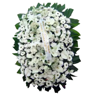 Coroa de Flores 2G Luxo 03 BA 2g luxo para entrega em Salvador - Floricultura online