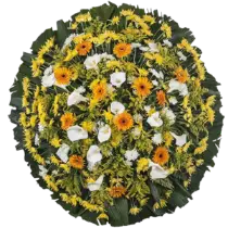 Coroa de Flores Elegance 03 RJ elegance para entrega em Duque de Caxias - Floricultura online