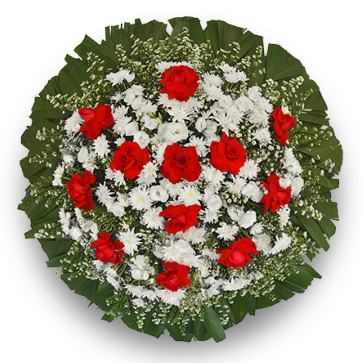 Coroa de Flores Requinte 04 RJ requinte para entrega em Rio de Janeiro - Floricultura online