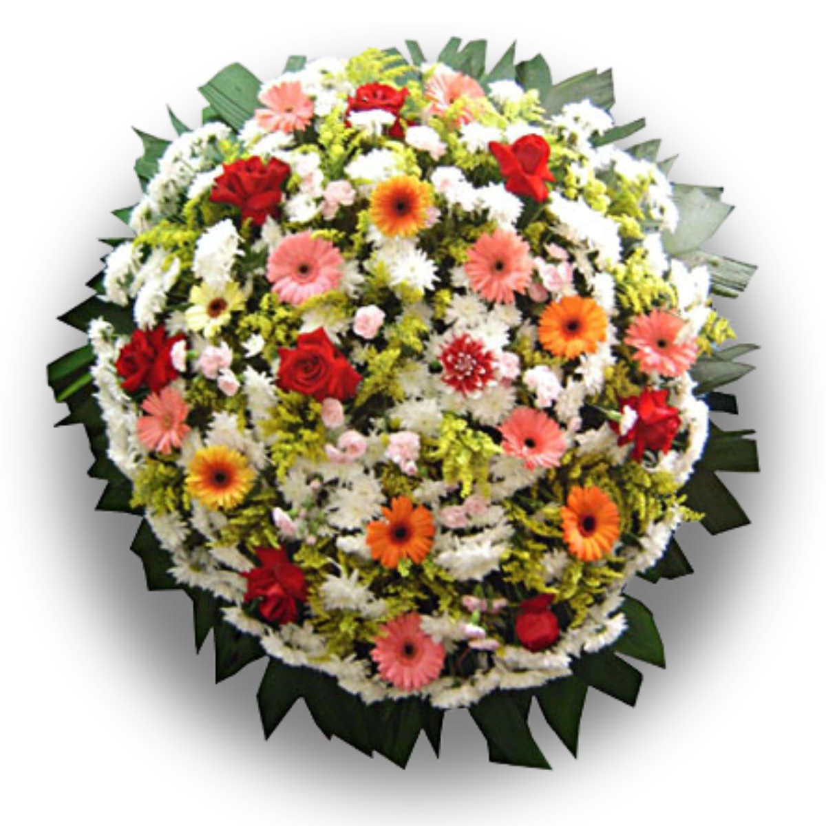 Coroa de Flores Elegance 02 RJ elegance para entrega em Rio de Janeiro - Floricultura online
