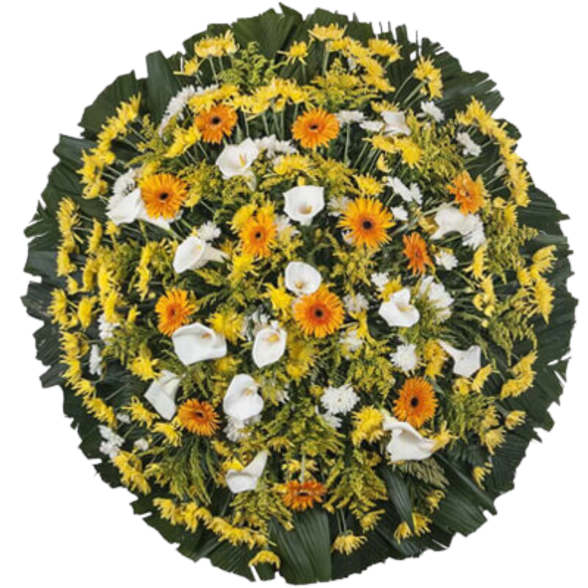 Coroa de Flores Elegance 03 RJ elegance para entrega em Rio de Janeiro - Floricultura online
