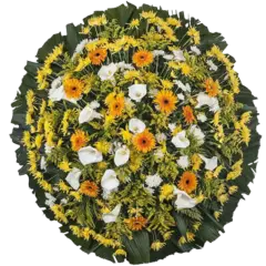 Coroa de Flores Elegance 03 RJ elegance para entrega em Rio de Janeiro - Floricultura online