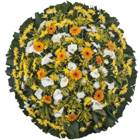 Coroa de Flores Elegance 03 SP elegance para entrega em São Paulo - Floricultura online