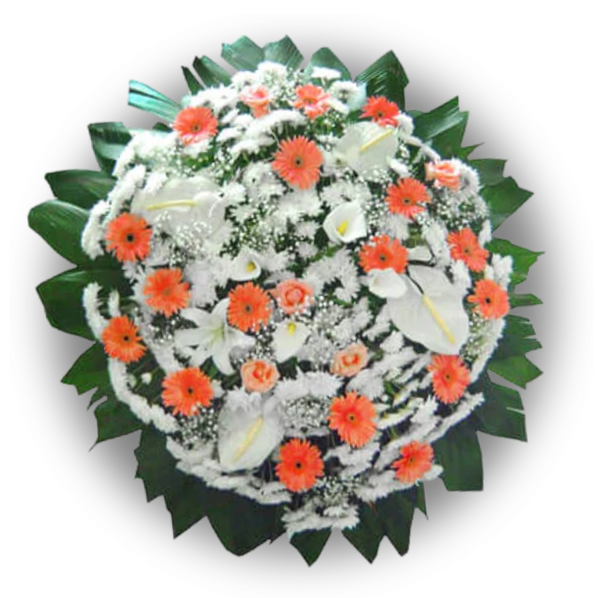 Coroa de Flores Exclusive 02 RJ exclusive para entrega em Rio de Janeiro - Floricultura online