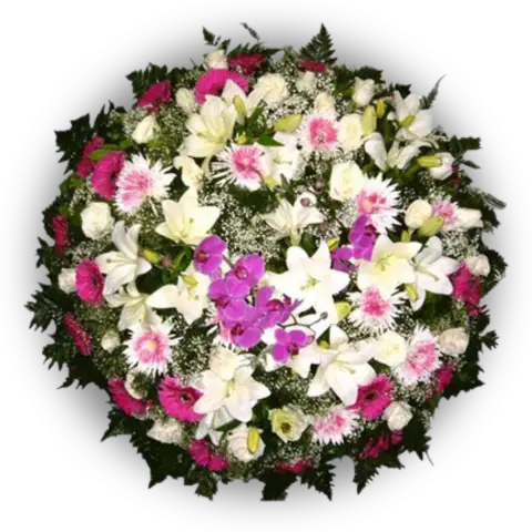 Coroa de Flores Exclusive 04 RJ exclusive para entrega em Rio de Janeiro - Floricultura online