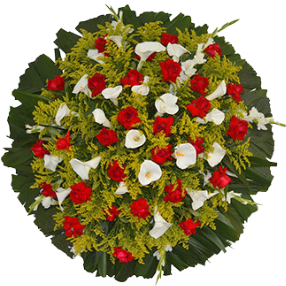 Coroa de Flores Luxo 02 RJ luxo para entrega em Rio de Janeiro - Floricultura online
