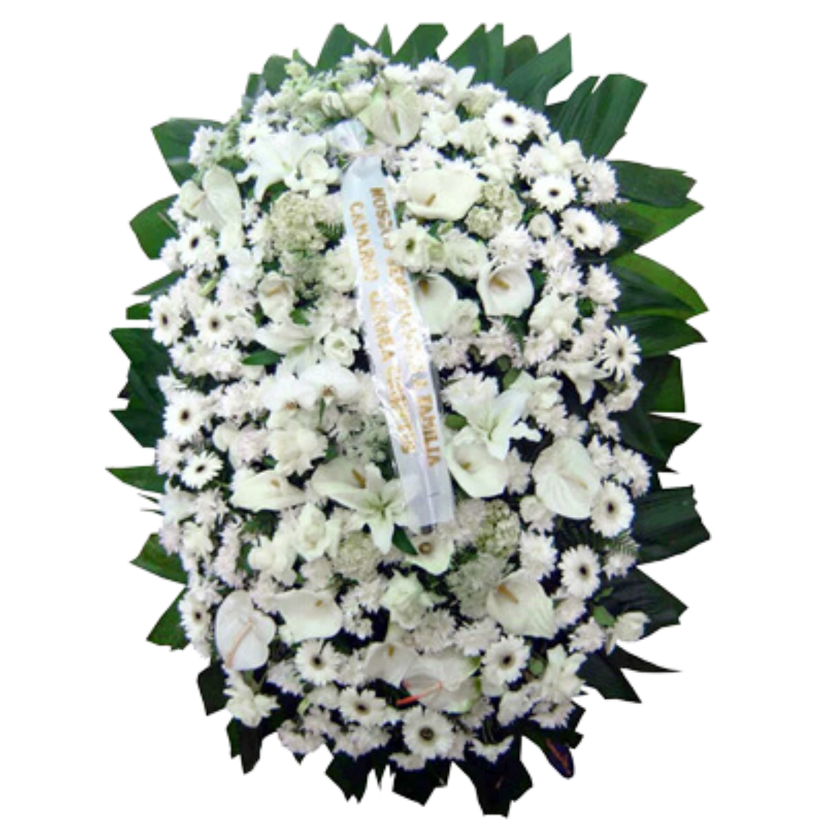 Coroa de Flores 2G Luxo 03 RJ 2g luxo para entrega em Rio de Janeiro - Floricultura online