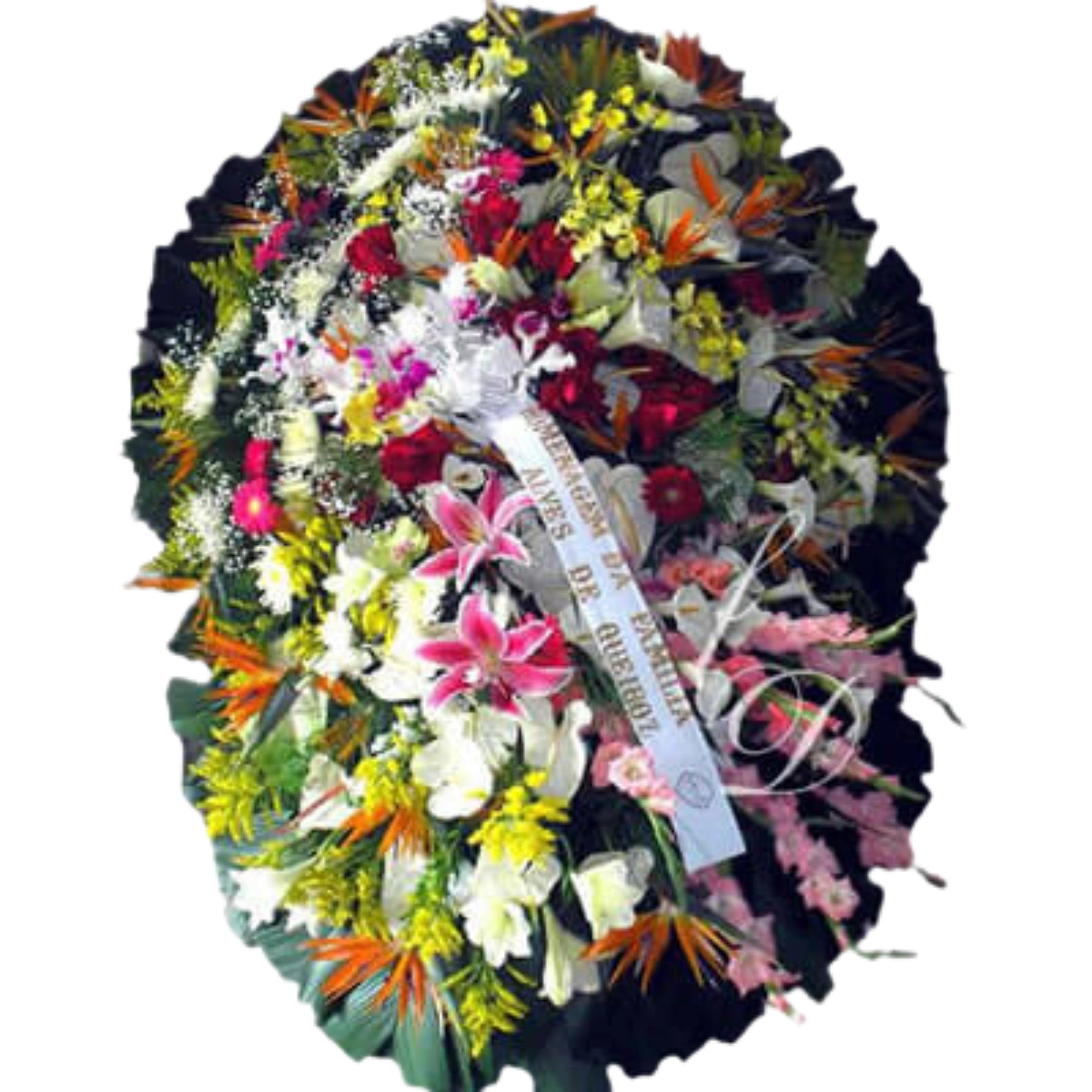 Coroa de Flores 2G Luxo 04 RJ 2g luxo para entrega em Rio de Janeiro - Floricultura online