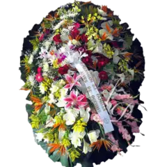 Coroa de Flores 2G Luxo 04 RJ 2g luxo para entrega em Rio de Janeiro - Floricultura online
