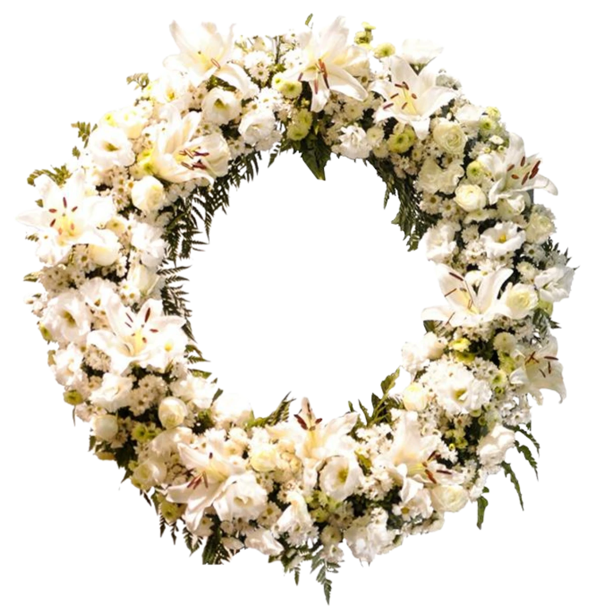 Coroa de Flores Guirlanda 01 BA guirlanda para entrega em Salvador - Floricultura online