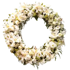 Coroa de Flores Guirlanda 01 DF guirlanda para entrega em Brasília - Floricultura online