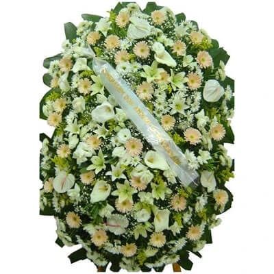 Coroa de Flores 2G Luxo 02 RJ 2g luxo para entrega em Rio de Janeiro - Floricultura online