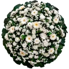 Coroa de Flores Requinte 04 DF requinte para entrega em Brasília - Floricultura online