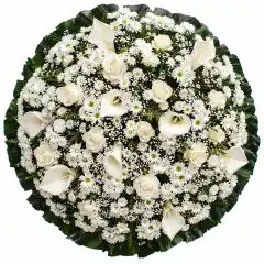 Coroa de Flores Elegance 02 DF elegance para entrega em Brasília - Floricultura online