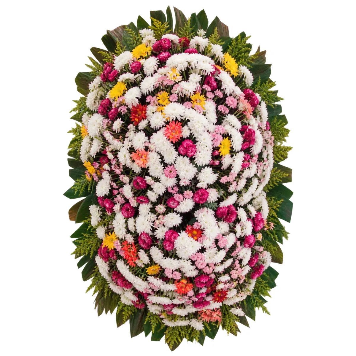 Coroa de Flores Exclusive 05 GO exclusive para entrega em Goiânia - Floricultura online