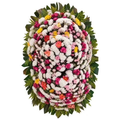 Coroa de Flores Exclusive 05 GO exclusive para entrega em Goiânia - Floricultura online