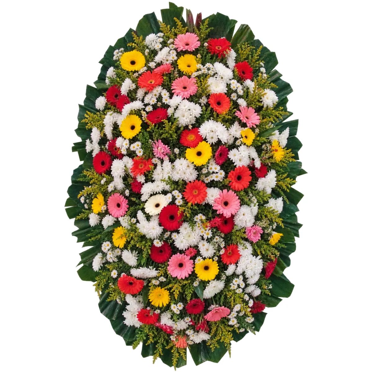 Coroa de Flores Exclusive 06 GO exclusive para entrega em Goiânia - Floricultura online