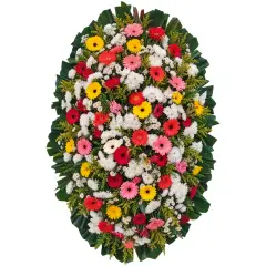 Coroa de Flores Exclusive 06 DF exclusive para entrega em Brasília - Floricultura online
