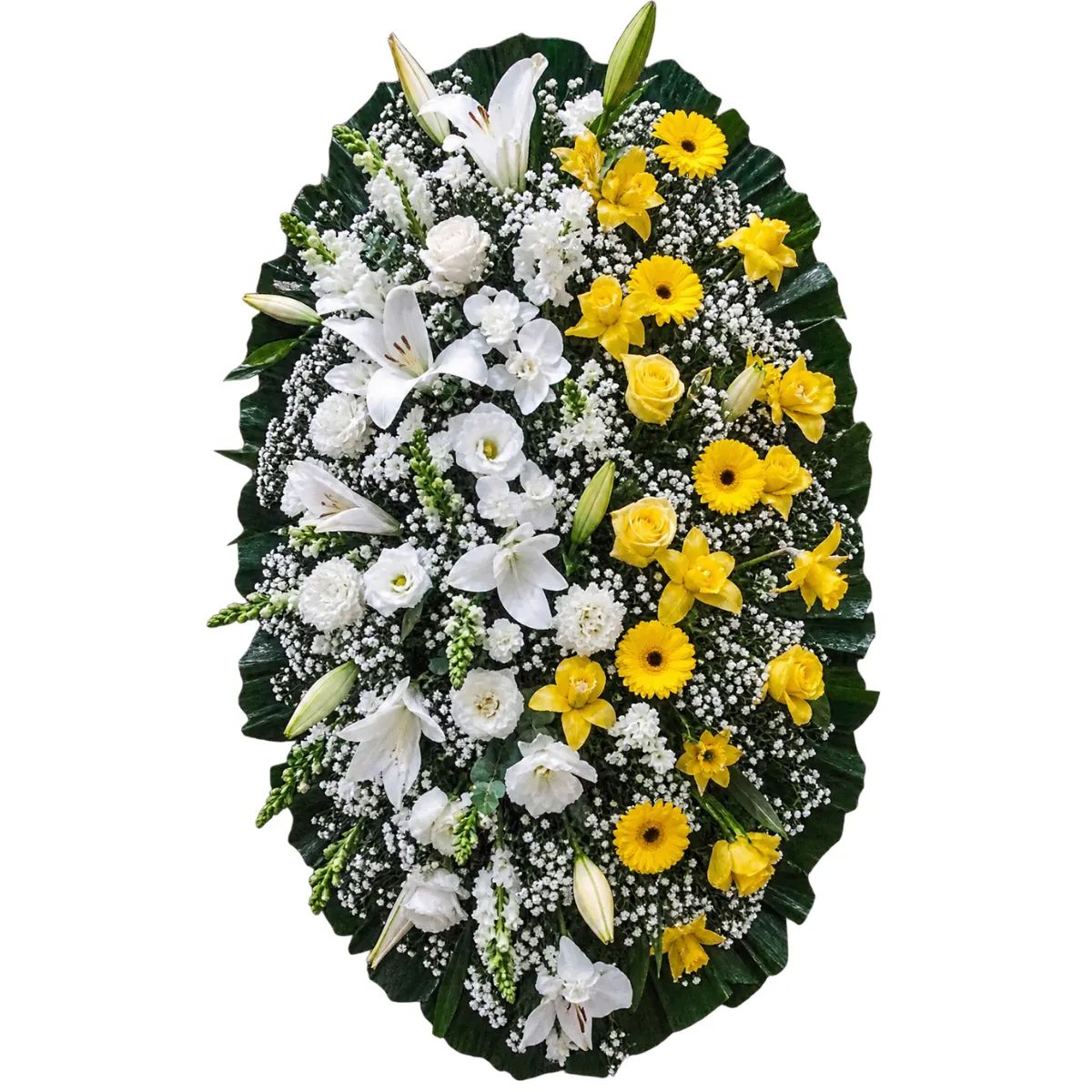 Coroa de Flores Luxo 04 GO luxo para entrega em Goiânia - Floricultura online