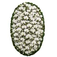 Coroa de Flores Luxo 05 DF luxo para entrega em Brasília - Floricultura online
