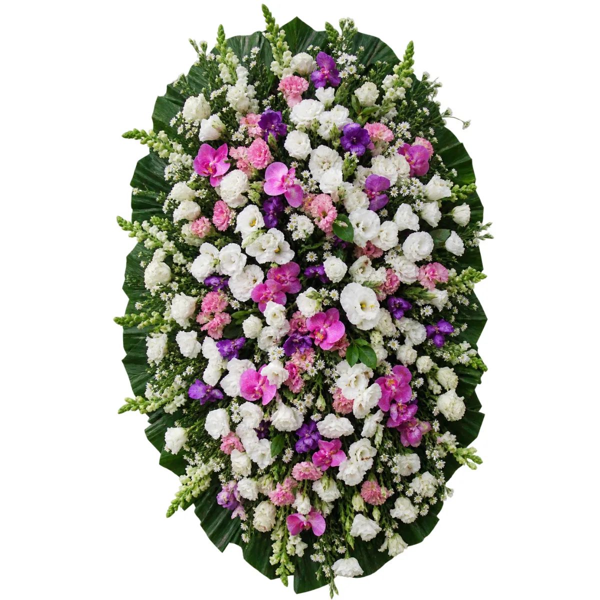 Coroa de Flores Luxo 06 GO luxo para entrega em Goiânia - Floricultura online