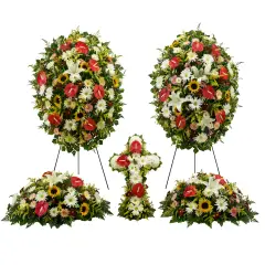 Coroa de flores Memories 04 memories para entrega em Brasília - Floricultura online